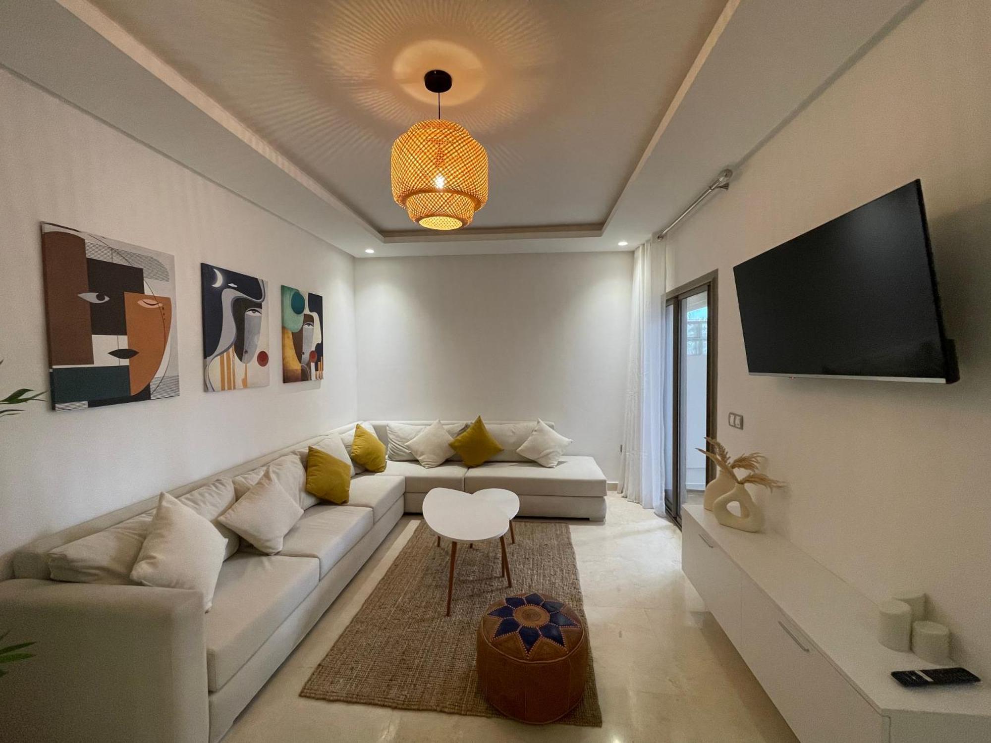 Modernite Au Coeur Du Parc De Mohammedia Apartment Bagian luar foto
